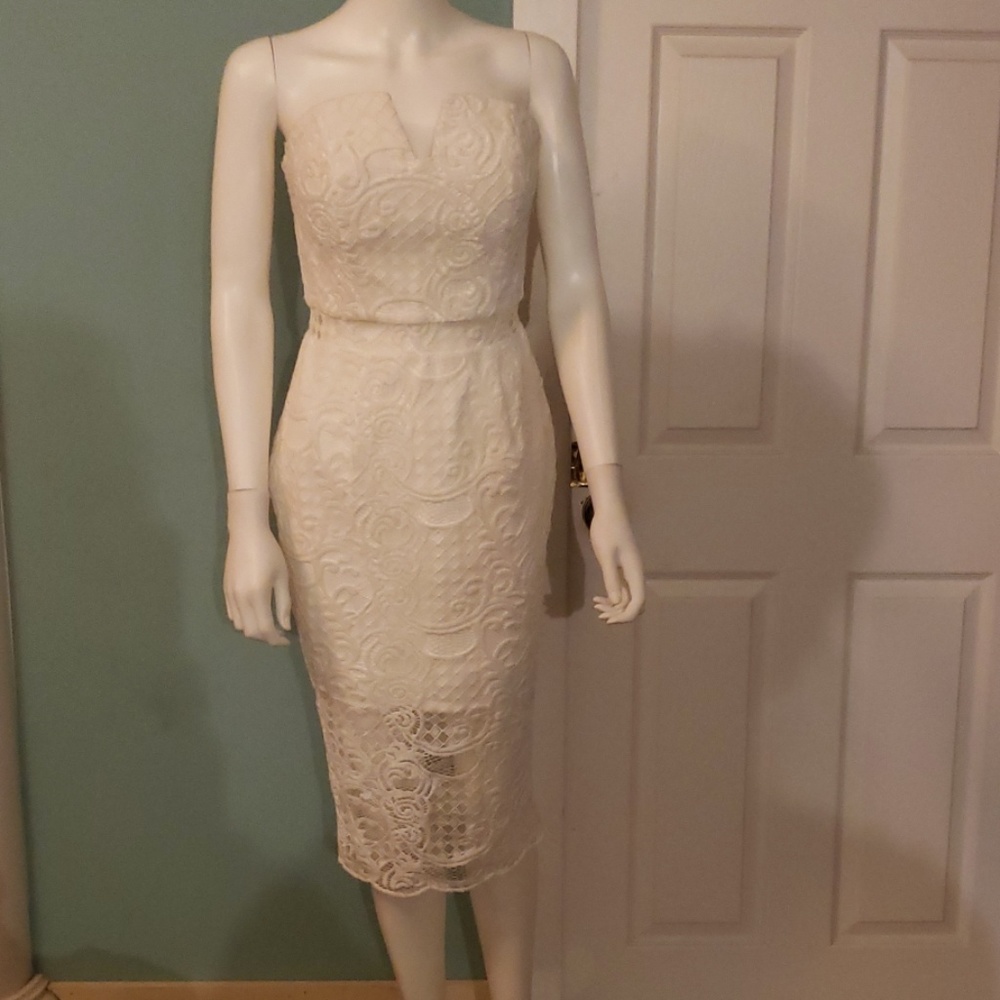 White dress